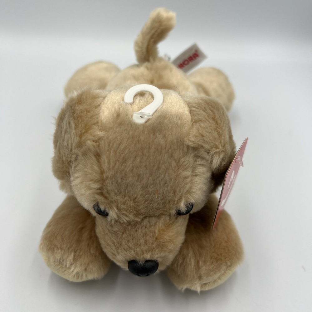 Aurora Mini Flopsie Golden Retriever 8 inch‎ Long Plush Stuffed Animal NWT